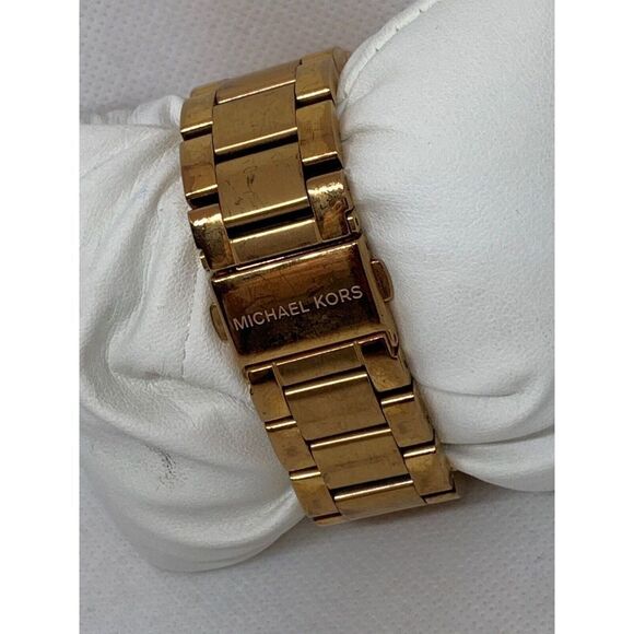 Michael Kors MK5263 Women Stainless Steel Analog Rose Gold Dial Wrist Watch E288 - Picture 4 of 11